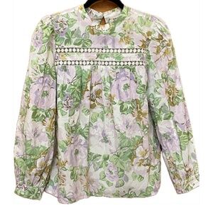 Floral cotton Top